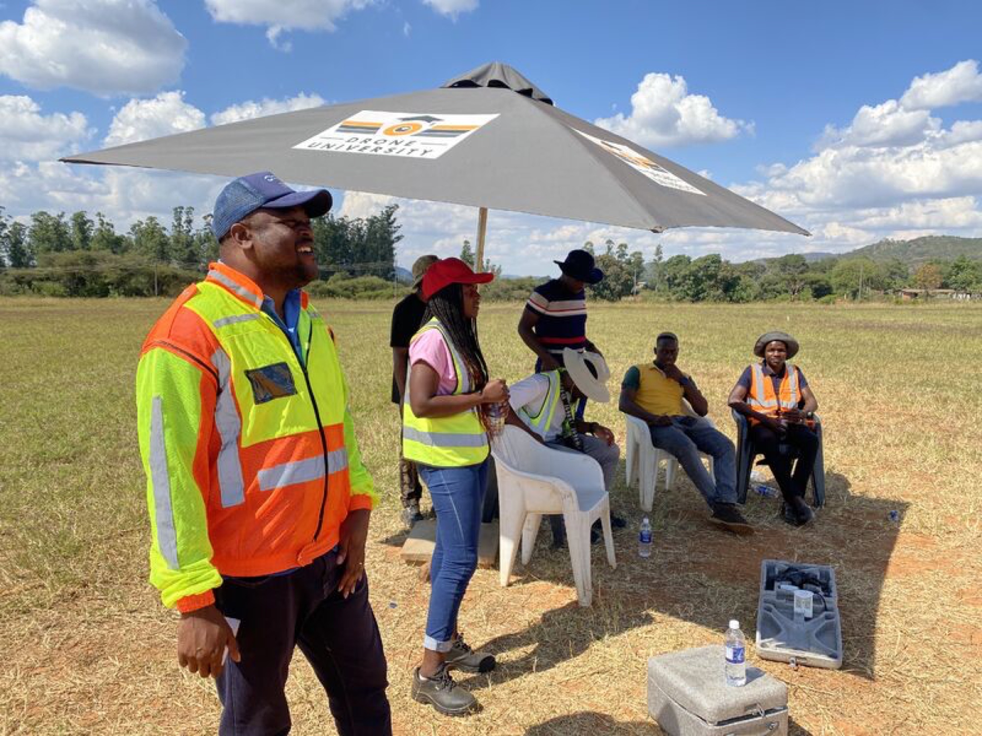 Professional drone field operations